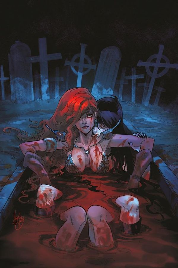 Vampirella/Red Sonja #1 (Sad Lemon Comics Edition)