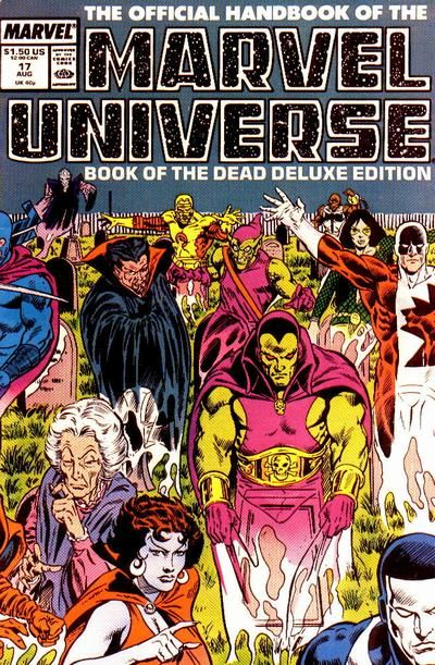 Official Handbook Of The Marvel Universe, The #17 Comic
