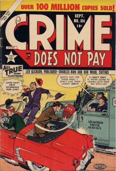 Crime Does Not Pay #114 Comic