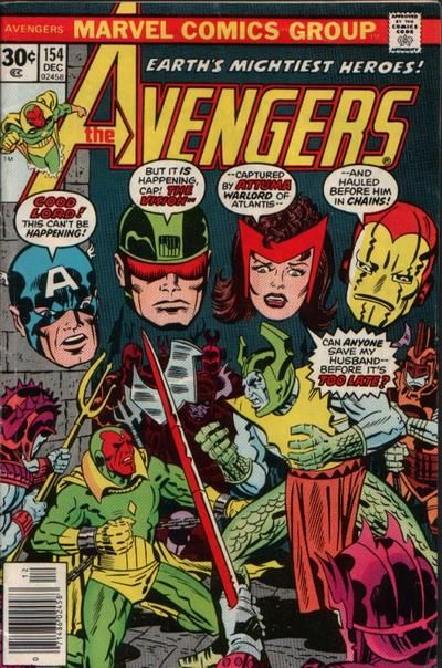 Avengers #154 Comic