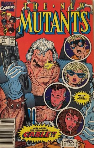 New deals Mutants 87 8.0 Newsstand