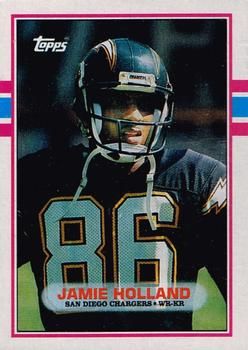 Jamie Holland 1989 Topps #308 Sports Card