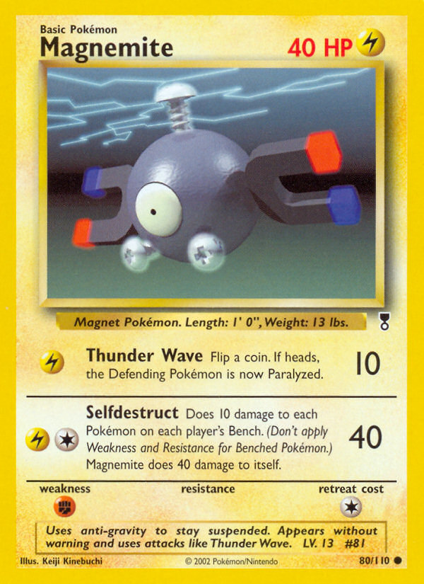 Magnemite (80/110) - Legendary Collection Pokémon Card