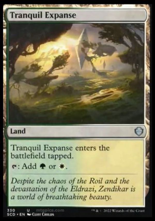 Tranquil Expanse (Starter Commander Decks)