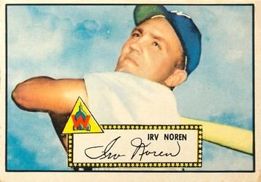 Irv Noren 1952 Topps #40 Sports Card