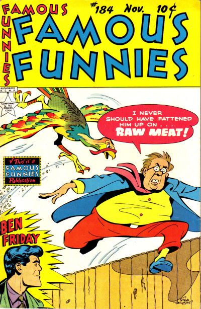 Famous Funnies #184 Comic