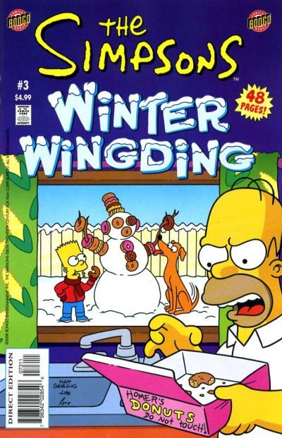 Simpsons Winter Wingding #3 Comic