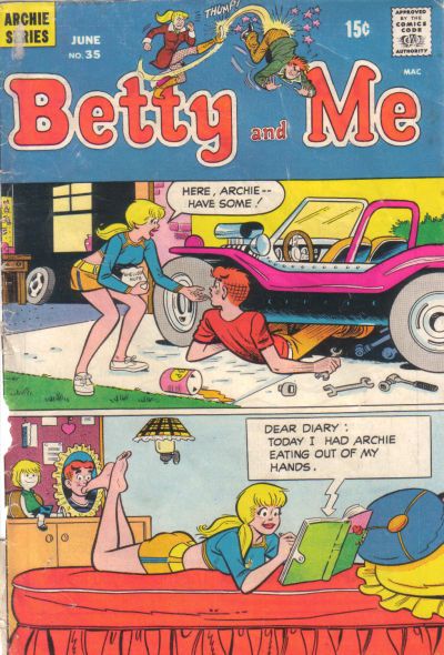 Betty and Me #35 Comic