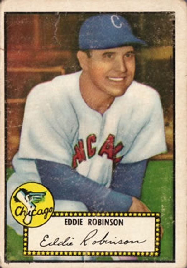 Eddie Robinson 1952 Topps #32