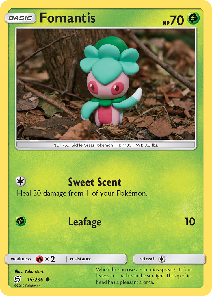 Fomantis (15/236) - Unified Minds Pokémon Card