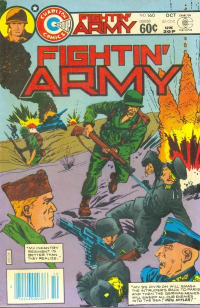 Fightin' Army #160 Comic