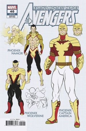 Avengers #40 (Garron Design Variant)
