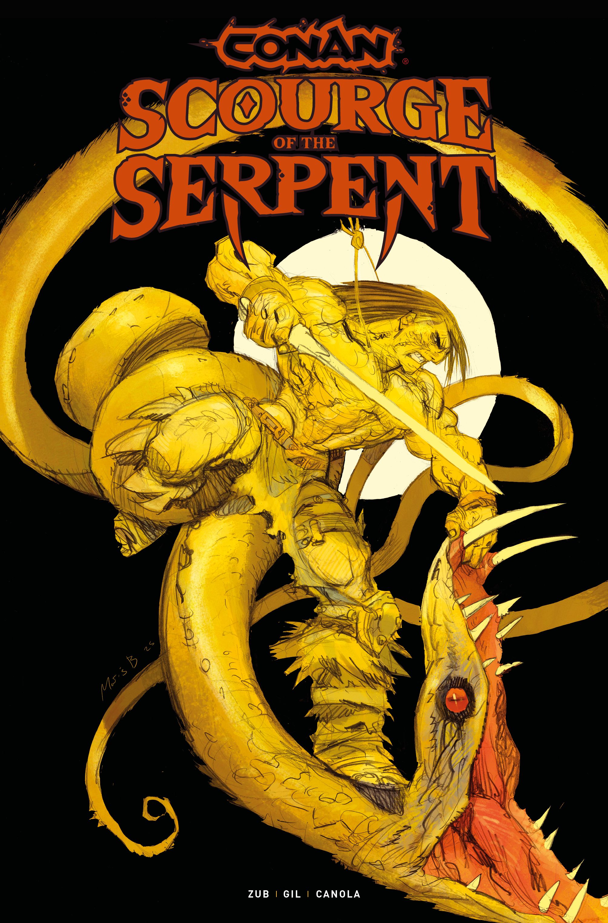 Conan: Scourge of the Serpent #1 (Cvr D Matias Bergara Variant) Comic