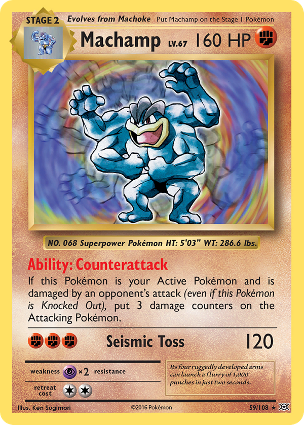 Machamp (59/108) - Evolutions