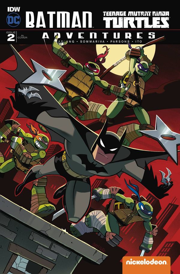 Batman/Teenage Mutant Ninja Turtles Adventures  #2 (10 Copy Cover)