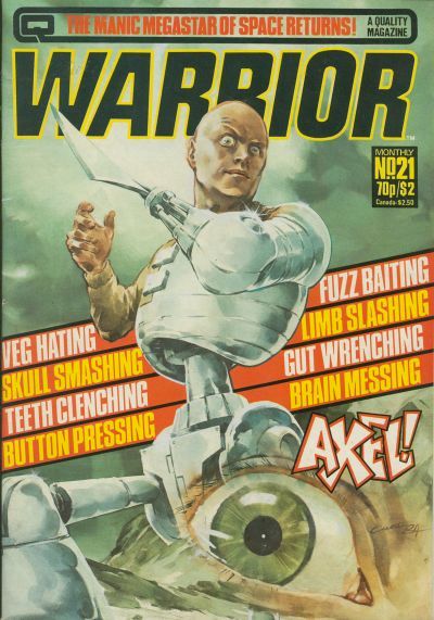 Warrior #21 Comic
