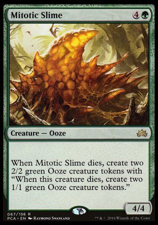 Mitotic Slime (Planechase Anthology decks) Trading Card