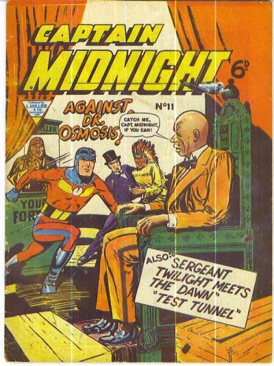 Captain Midnight #11 Comic