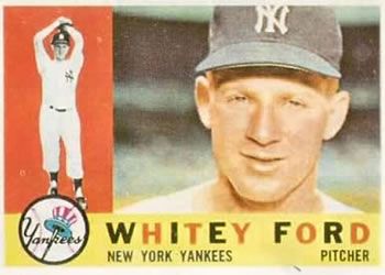 Whitey Ford 1960 Topps #35 Sports Card