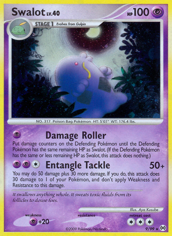 Swalot (9/99) - Arceus Pokémon Card