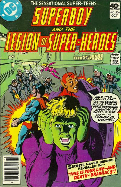 Superboy and the Legion of Super-Heroes #256 Comic