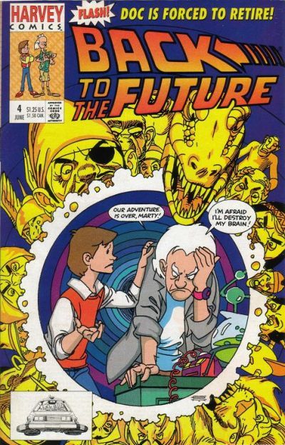 Back to the Future #4 Comic