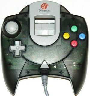 Sega Dreamcast Controller [Transparent Charcoal]