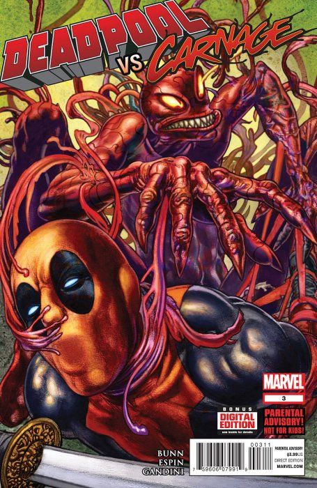 Deadpool Vs Carnage #3 Comic