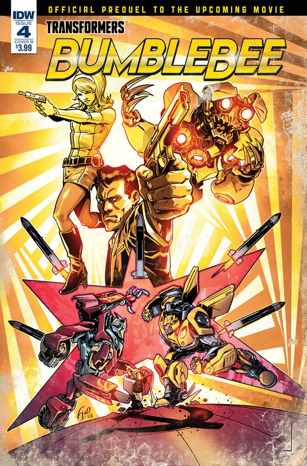 Transformers Bumblebee Movie Prequel #4 (Cover B Ossio)