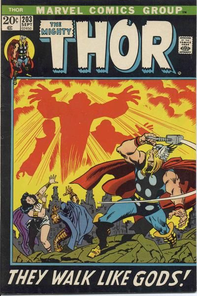Thor #203 Comic