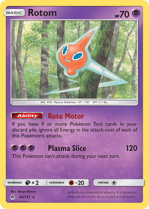 Rotom (40/131) - Forbidden Light