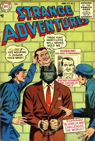Strange Adventures #55 Comic