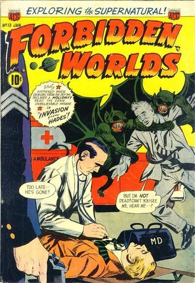 Forbidden Worlds #13 Comic