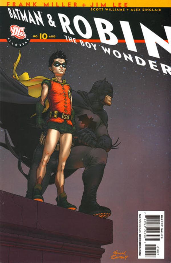 All Star Batman And Robin the Boy Wonder #10 (Recalled Variant Edition)