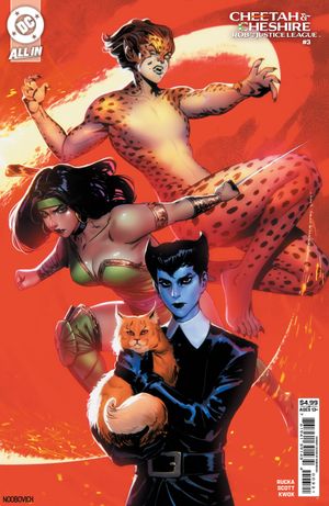 Cheetah And Cheshire Rob The Justice League #3 (Cvr C Noobovich Card Stock Variant)