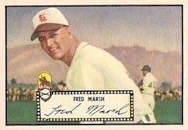 Fred Marsh 1952 Topps #8 Sports Card