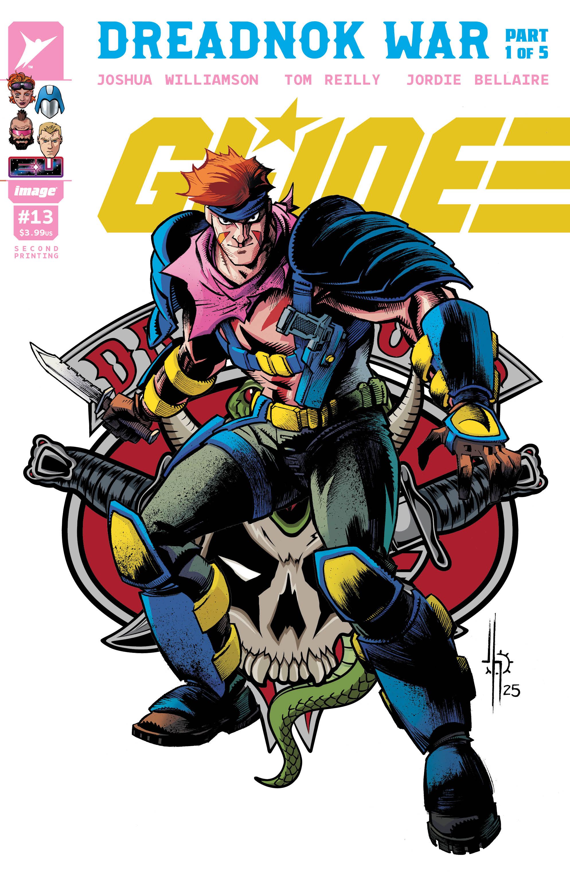 G.I. Joe #13 (2nd Ptg Cvr B Jason Howard Variant) Comic