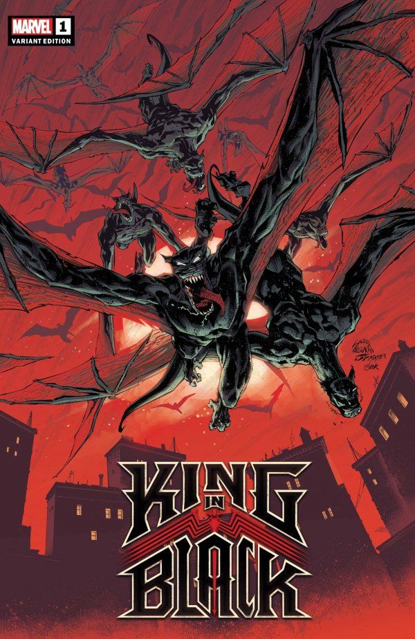 King in Black #1 (Stegman Darkness Reigns Variant)
