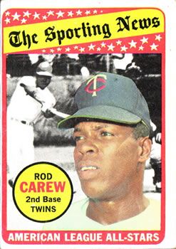 Rod Carew 1969 Topps #419 Sports Card