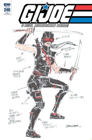 G.I. Joe A Real American Hero #246 (10 Copy Cover)