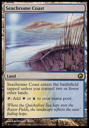 Seachrome Coast (Scars of Mirrodin) Trading Card