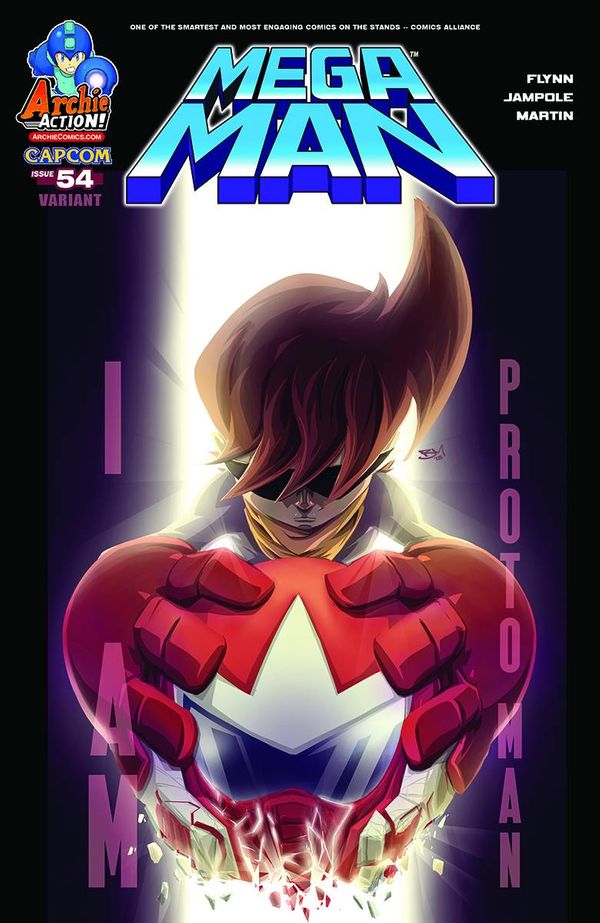 Mega Man #54 (Variant Cover B  Mccarthy)