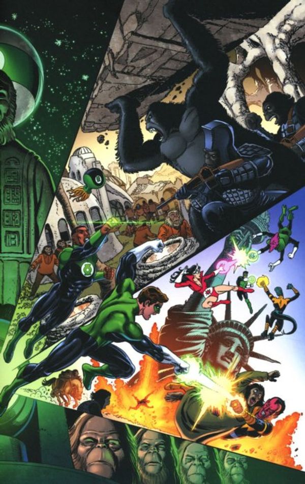 Planet of the Apes / Green Lantern #1 (Perez "Virgin" Variant)