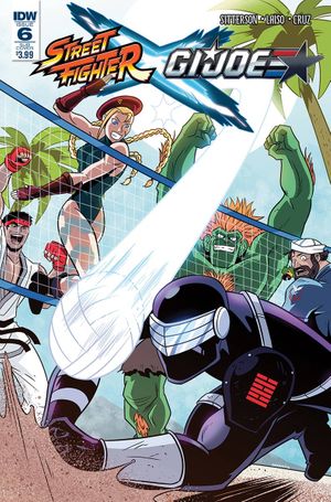 Street Fighter x G.I. Joe #6 (Subscription Variant)
