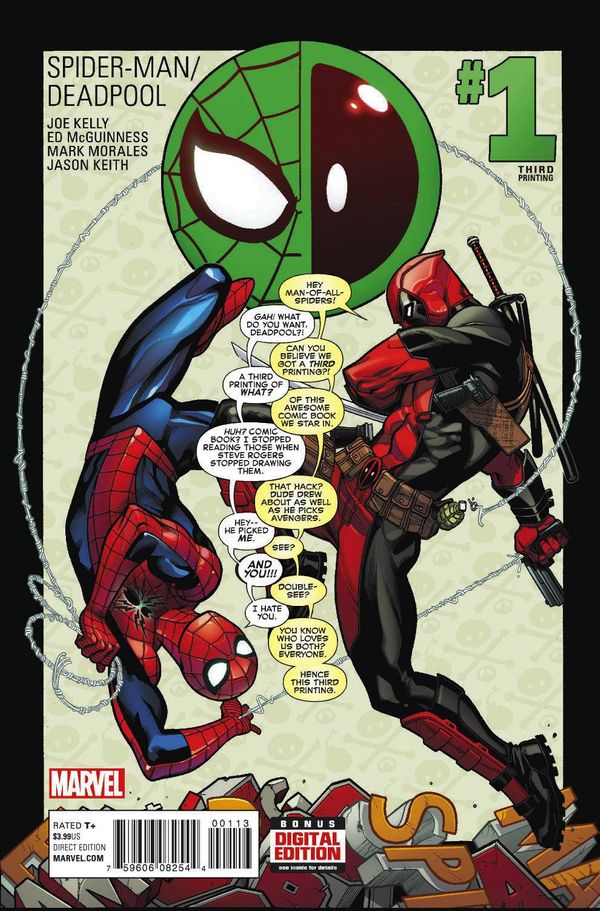 Spider-man Deadpool #1 (3rd Printing)