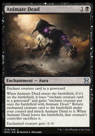 Animate Dead (Eternal Masters) Trading Card