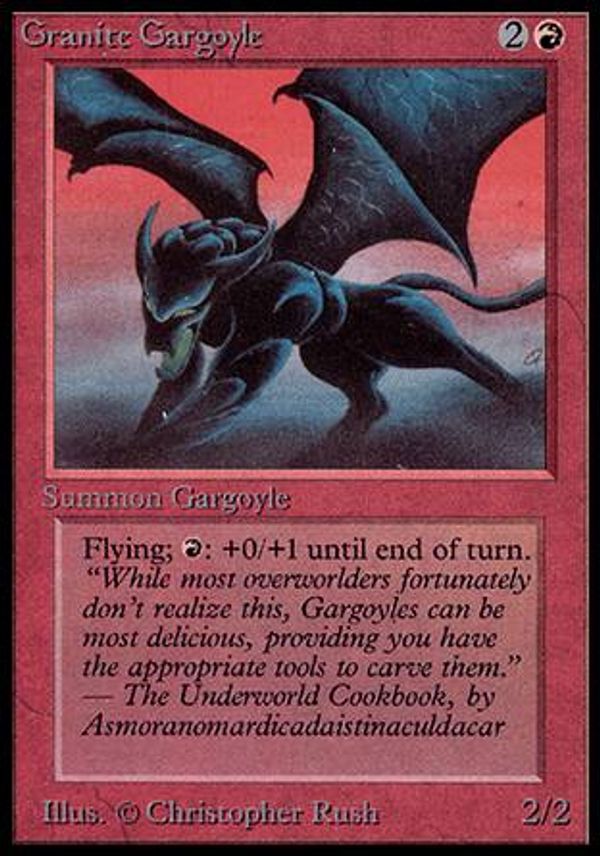 Granite Gargoyle (Alpha)