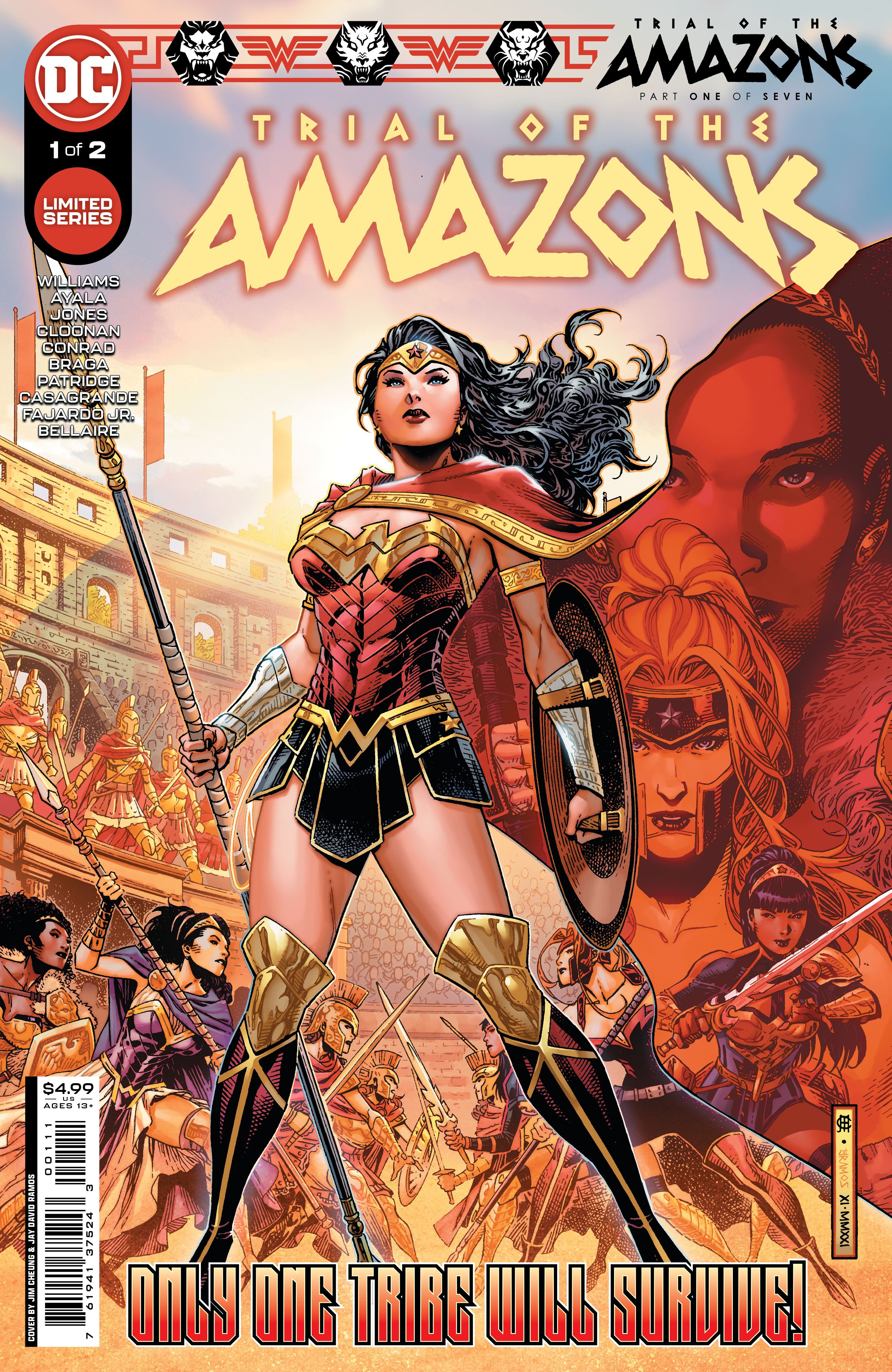 Trial of the Amazons #1 Comic