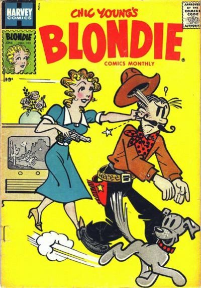 Blondie Comics Monthly #103 Comic