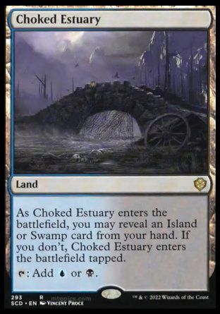 Choked Estuary (Starter Commander Decks) Trading Card